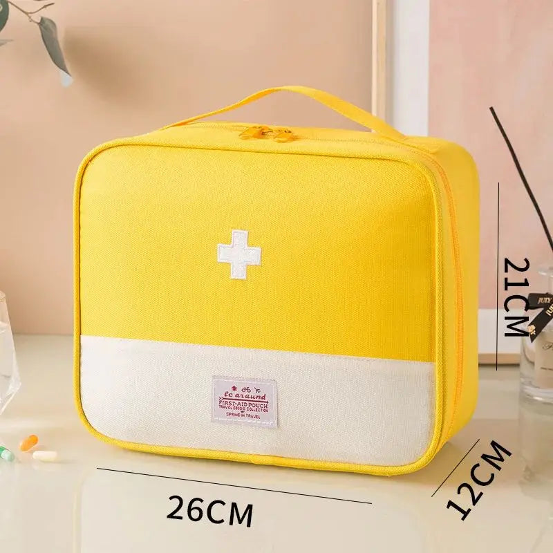 Large Capacity Medicine Bag Travel Portable Medical Bag Home Medicine Storage Bag Set Portable Outdoor First Aid Kit 1pc