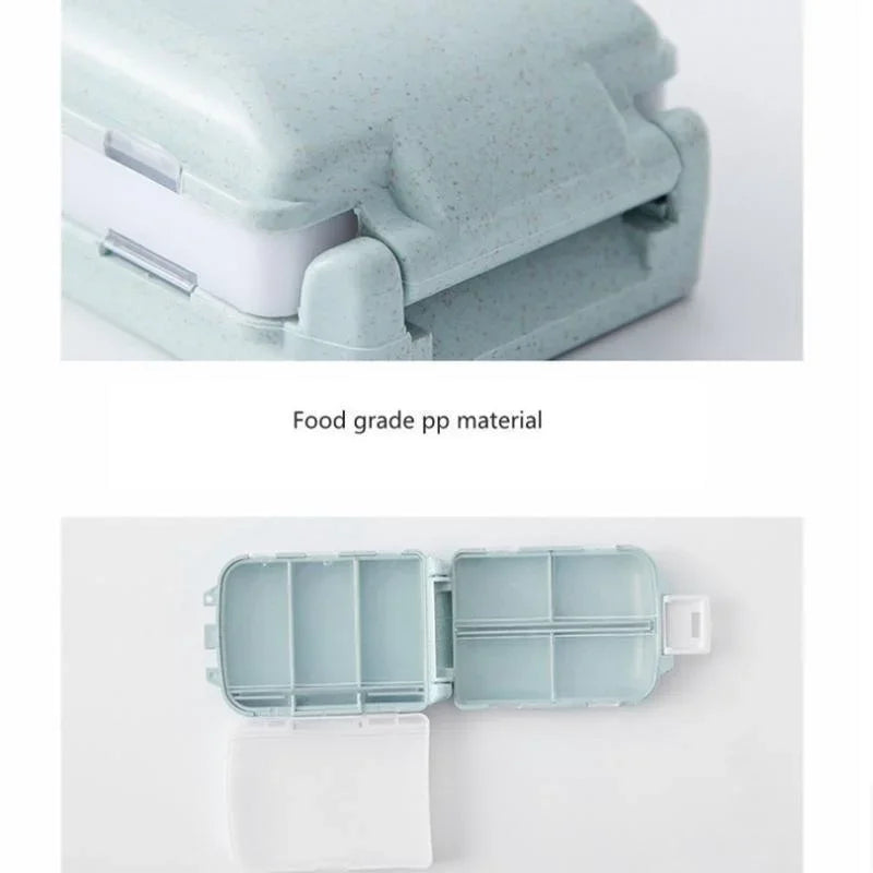 Portable 3-Layer Folding Pill Organizer – Compact, Eco-Friendly &amp; Travel-Ready