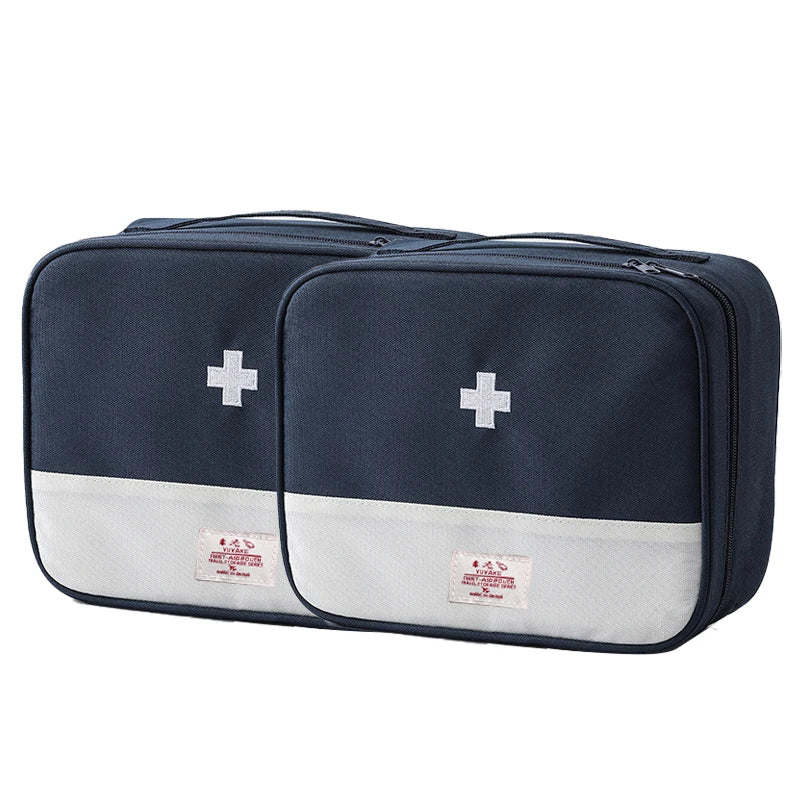 Large Capacity Medicine Bag Travel Portable Medical Bag Home Medicine Storage Bag Set Portable Outdoor First Aid Kit 1pc