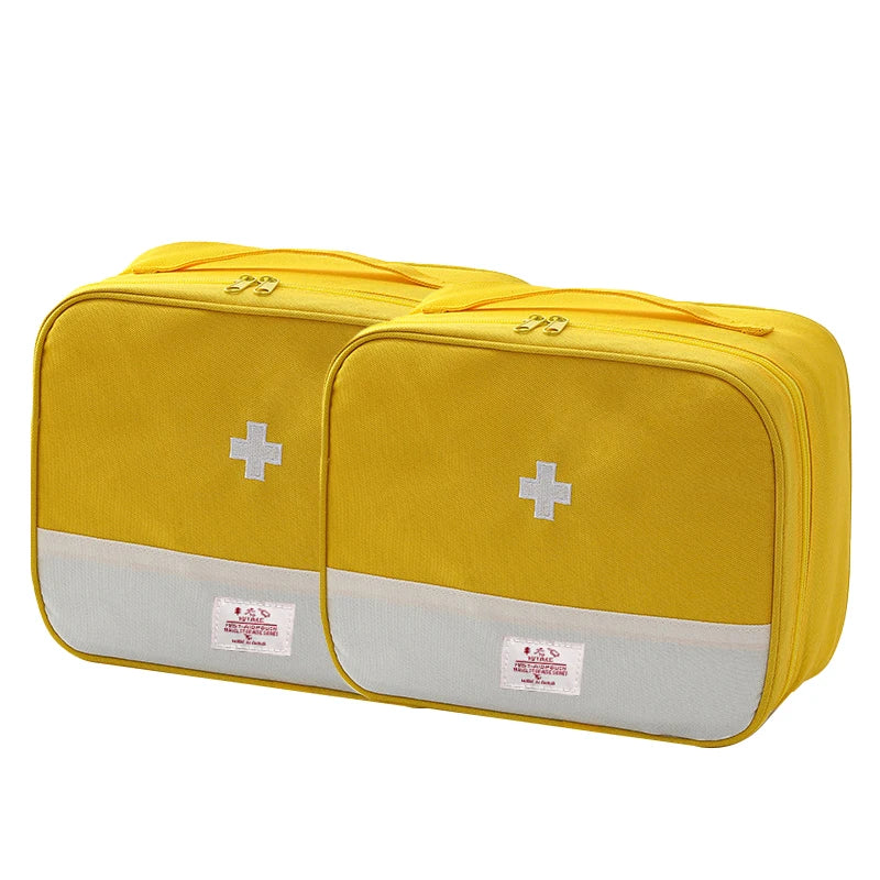 Large Capacity Medicine Bag Travel Portable Medical Bag Home Medicine Storage Bag Set Portable Outdoor First Aid Kit 1pc