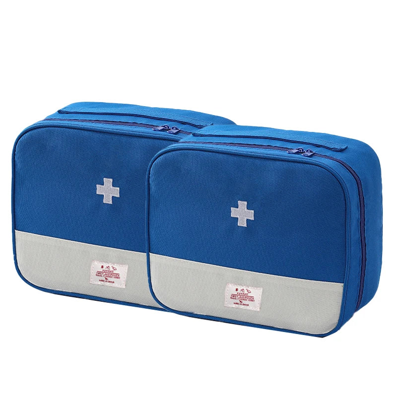 Large Capacity Medicine Bag Travel Portable Medical Bag Home Medicine Storage Bag Set Portable Outdoor First Aid Kit 1pc